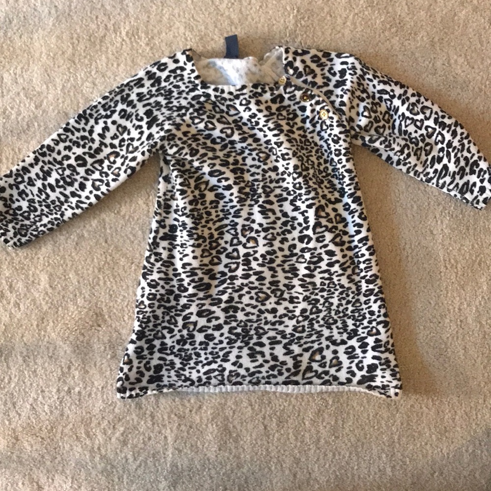 Old Navy Girls Leopard Print Sweater Dress